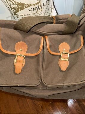 Cabela's Vintage Battenkill canvas and leather XL duffle bag